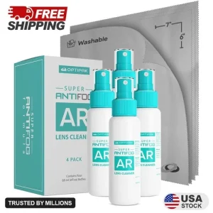 OPTIPAK Anti Fog Lens Cleaner Spray Kit