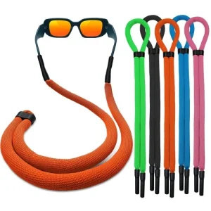 Floating Sunglasses Strap - Anti-Slip Eyewear Holder for Swimming, Surfing, 5PCS