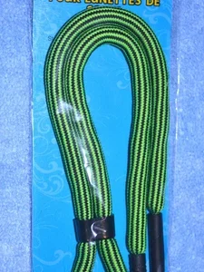 Greeen & Black Sunglasses Floating Neck Cord Strap Eyeglasses Lanyard 20.5