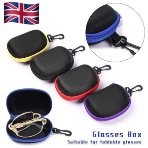 1x Case Sunglasses Case Foldable Glasses Box Spectacle Case Folding Eyeglass Box